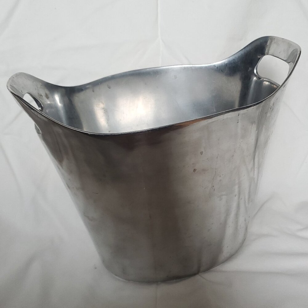 Pottery Barn Cast Aluminum Alloy Wine Chiller/Ice Bucket